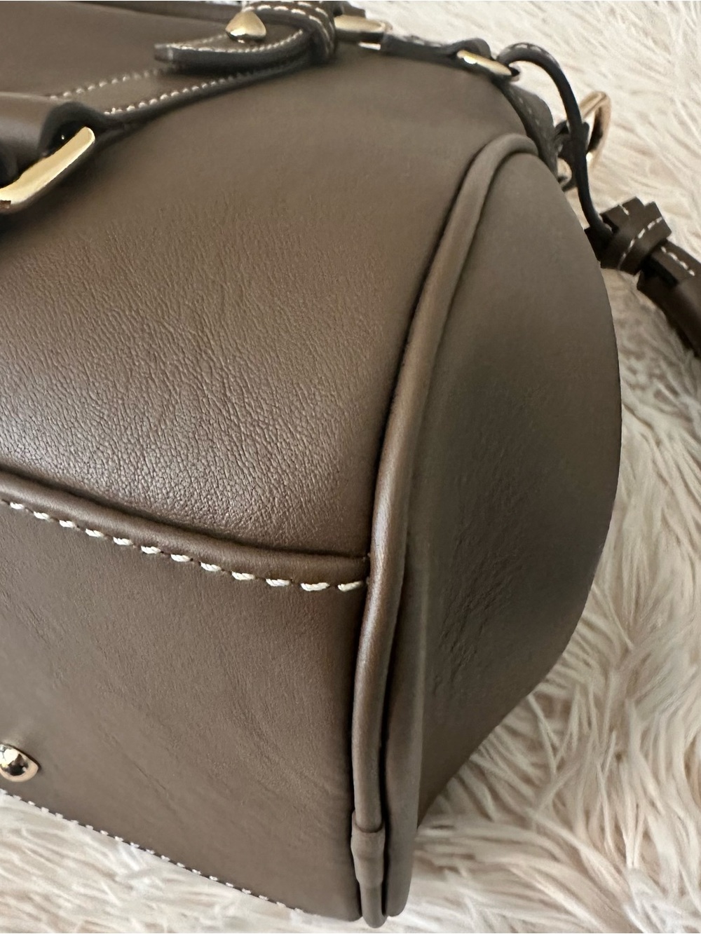 D&B Penrose Satchel in Coffee - Picture 10 of 16